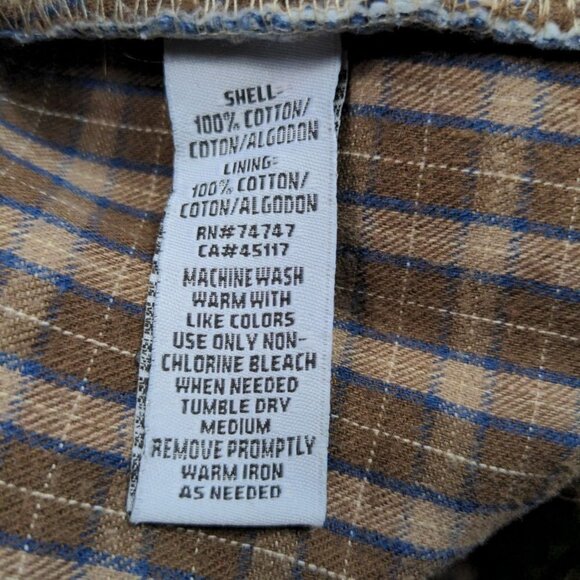 Redhead Men's Straight Leg Jeans Size 42 X 30 Flannel Lined Medium Wash - Picture 7 of 7